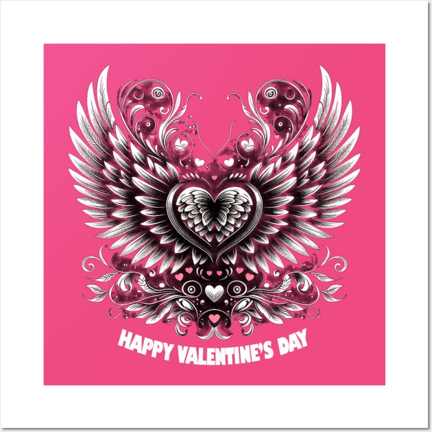 Valentines Day Celebrate Wall Art by grappict